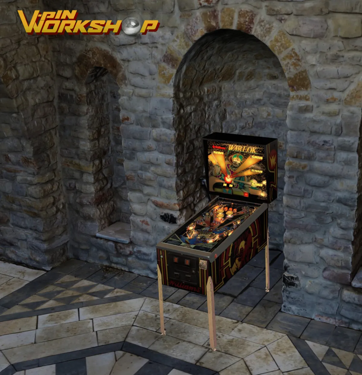 VPin Workshop releases Warlok (Williams 1982)